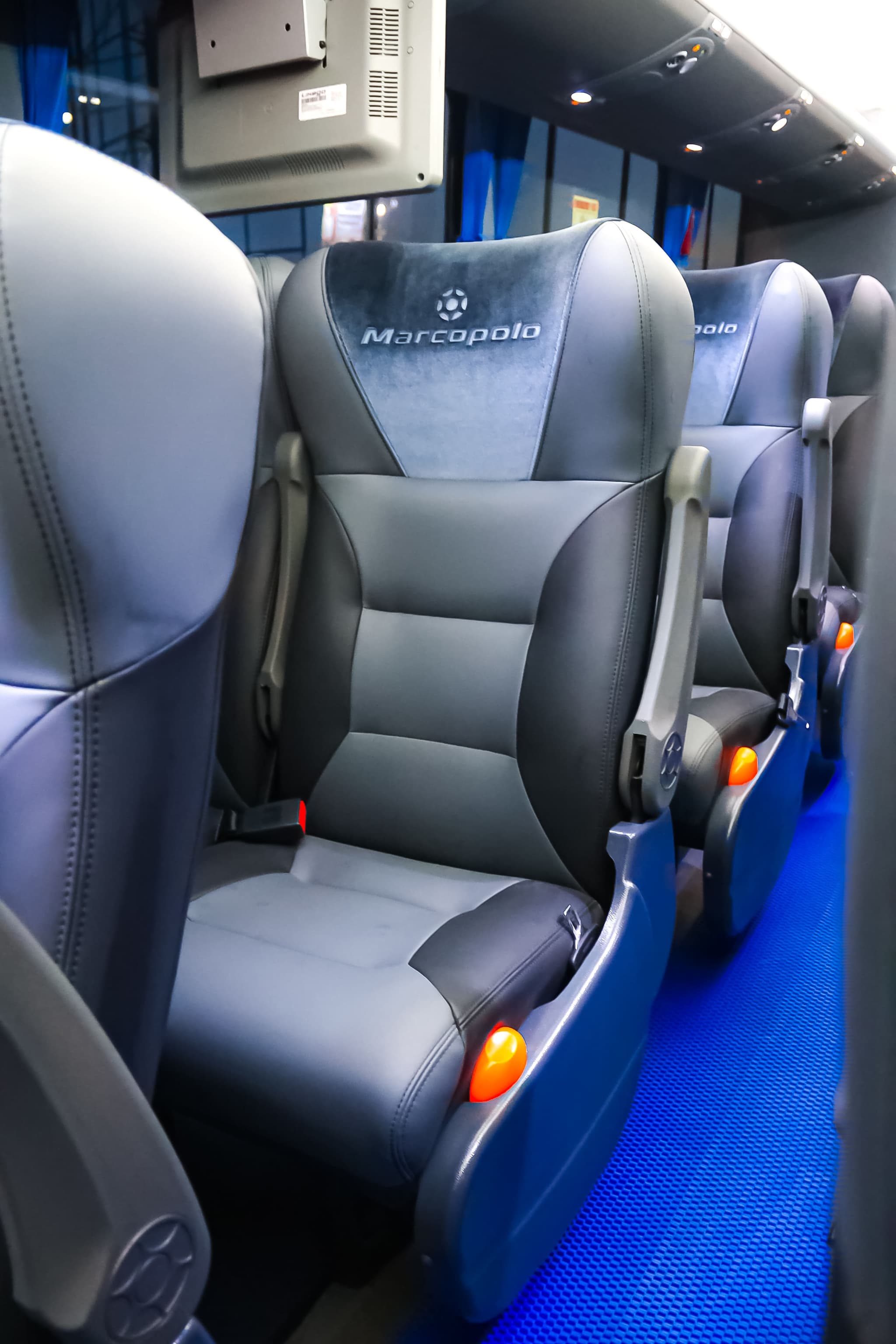 VIP seating and cabin detail